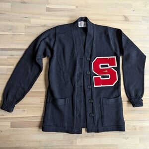 Vintage Cheerleading Cardigan